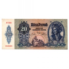 20 Pengő Bankjegy 1941 EF