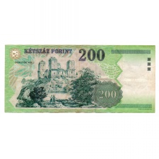 200 Forint Bankjegy 1998 FE VF