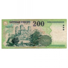 200 Forint Bankjegy 1998 FF VG