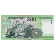 200 Forint Bankjegy 2001 FA UNC