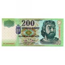 200 Forint Bankjegy 2001 FC EF