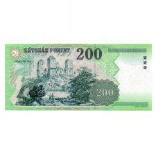 200 Forint Bankjegy 2001 FE UNC