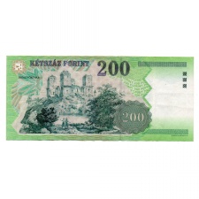 200 Forint Bankjegy 2002 FB VF