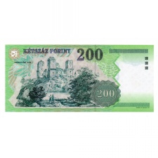 200 Forint Bankjegy 2002 FC UNC