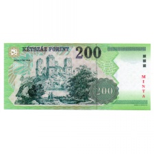 200 Forint Bankjegy 2002 MINTA 0000142