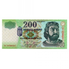 200 Forint Bankjegy 2003 FC UNC