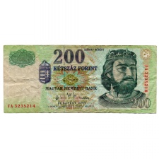 200 Forint Bankjegy 2004 FA F