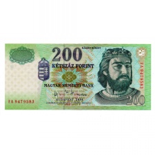 200 Forint Bankjegy 2004 FA UNC