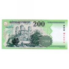 200 Forint Bankjegy 2004 MINTA