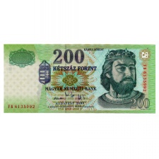 200 Forint Bankjegy 2005 FB UNC