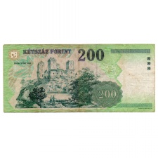 200 Forint Bankjegy 2007 FC F