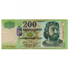200 Forint Bankjegy 2007 FC F