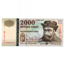 2000 Forint Bankjegy 2003 MINTA UNC