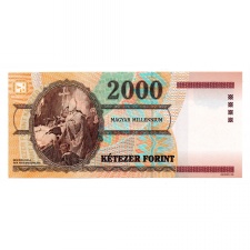 2000 Forint Bankjegy Millennium 2000 MM UNC nem csomagolt