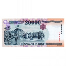 20000 Forint Bankjegy 2004 MINTA