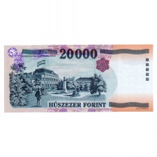 20000 Forint Bankjegy 2005 GB gEF, 1 hajtás