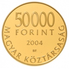 2004 Csatlakozás az Európai Unióhoz 50000 Ft arany