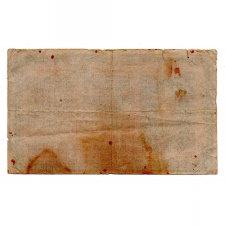 25 Korona Bankjegy 1918 hullámos hátlappal keskeny sorszám F