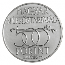 1986 Buda Visszafoglalásának 300. évfordulója 500 Forint BU