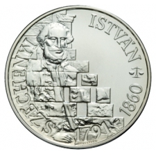 Széchenyi István ezüst 500 Forint 1991 BU