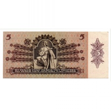 5 Pengő Bankjegy 1939 EF