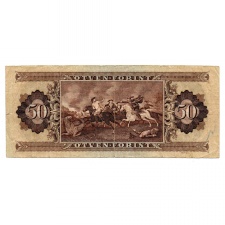 50 Forint Bankjegy 1980 D F