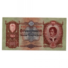50 Pengő Bankjegy 1932 EF