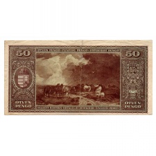 50 Pengő Bankjegy 1945 VF