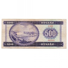 500 Forint Bankjegy 1990 F