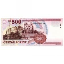 500 Forint Bankjegy 2002 EA UNC