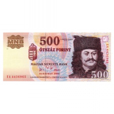 500 Forint Bankjegy 2005 EA UNC