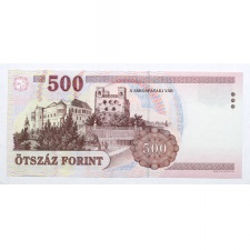 500 Forint Bankjegy 2008 EC UNC