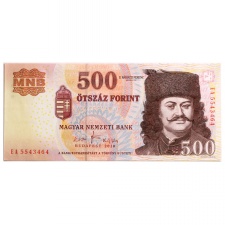 500 Forint Bankjegy 2010 EA UNC