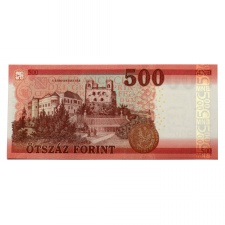 500 Forint Bankjegy 2018 EE UNC forgalmi sorszám