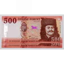 500 Forint Bankjegy 2018 EE sorozat sorszámkövető pár UNC
