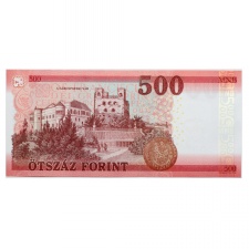 500 Forint Bankjegy 2018 EG UNC alacsony sorszám