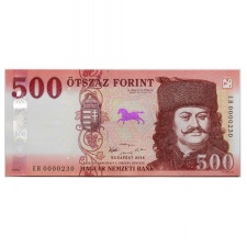 500 Forint Bankjegy 2018 EH UNC alacsony sorszám