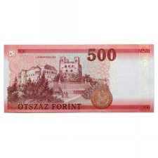 500 Forint Bankjegy 2018 EH UNC alacsony sorszám