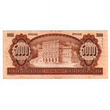 5000 Forint Bankjegy 1990 H sorozat F