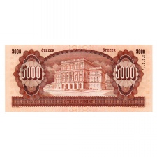 5000 Forint Bankjegy 1993 J sorozat EF