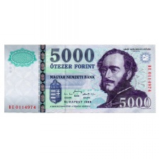5000 Forint Bankjegy 1999 BE XF
