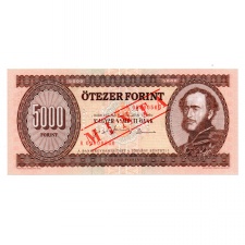 5000 Forint Bankjegy MINTA 1995 K UNC