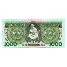 1000 Forint Bankjegy 1996 F sorozat MINTA