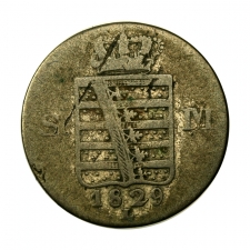 Szász-Meiningen II. Bernard 3 Krajcár 1829 SM