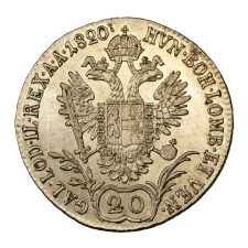 I. Ferenc 20 Krajcár 1820 A