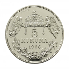 Ferenc József 5 Korona 1906 K-B UV