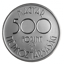 1989. Labdarúgó Világbajnokság (III.A) 500 Forint. BU