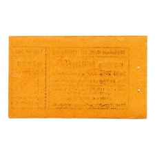 Miskolc Izrealita Hitközség 2400 Korona Érétkjegy 1926