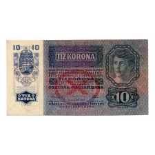 10 Korona Bankjegy 1915. XF