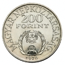 II. Rákóczi Ferenc 200 Forint 1976 BU